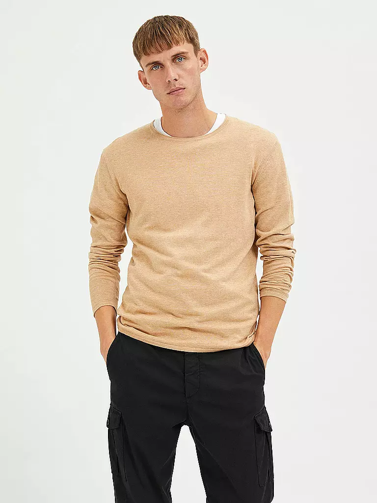 SELECTED | Pullover SLHROME  | beige