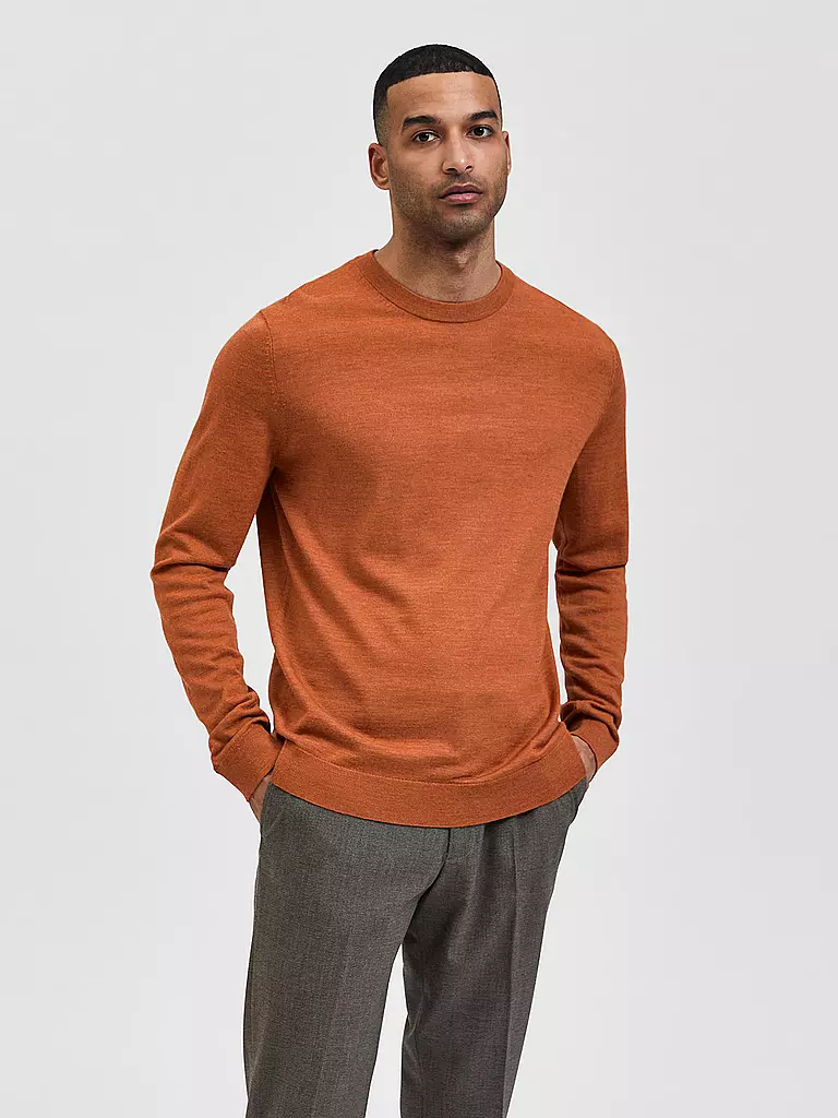 SELECTED | Pullover SLHTOWN | orange