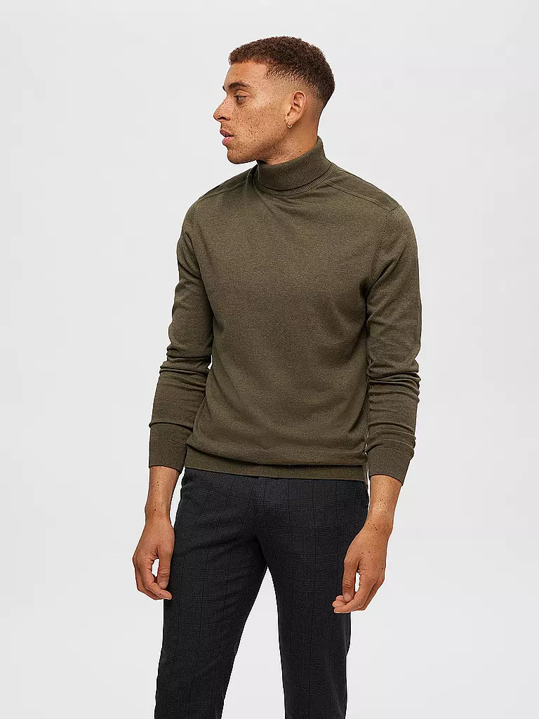 SELECTED | Pullover SLHTOWN | olive