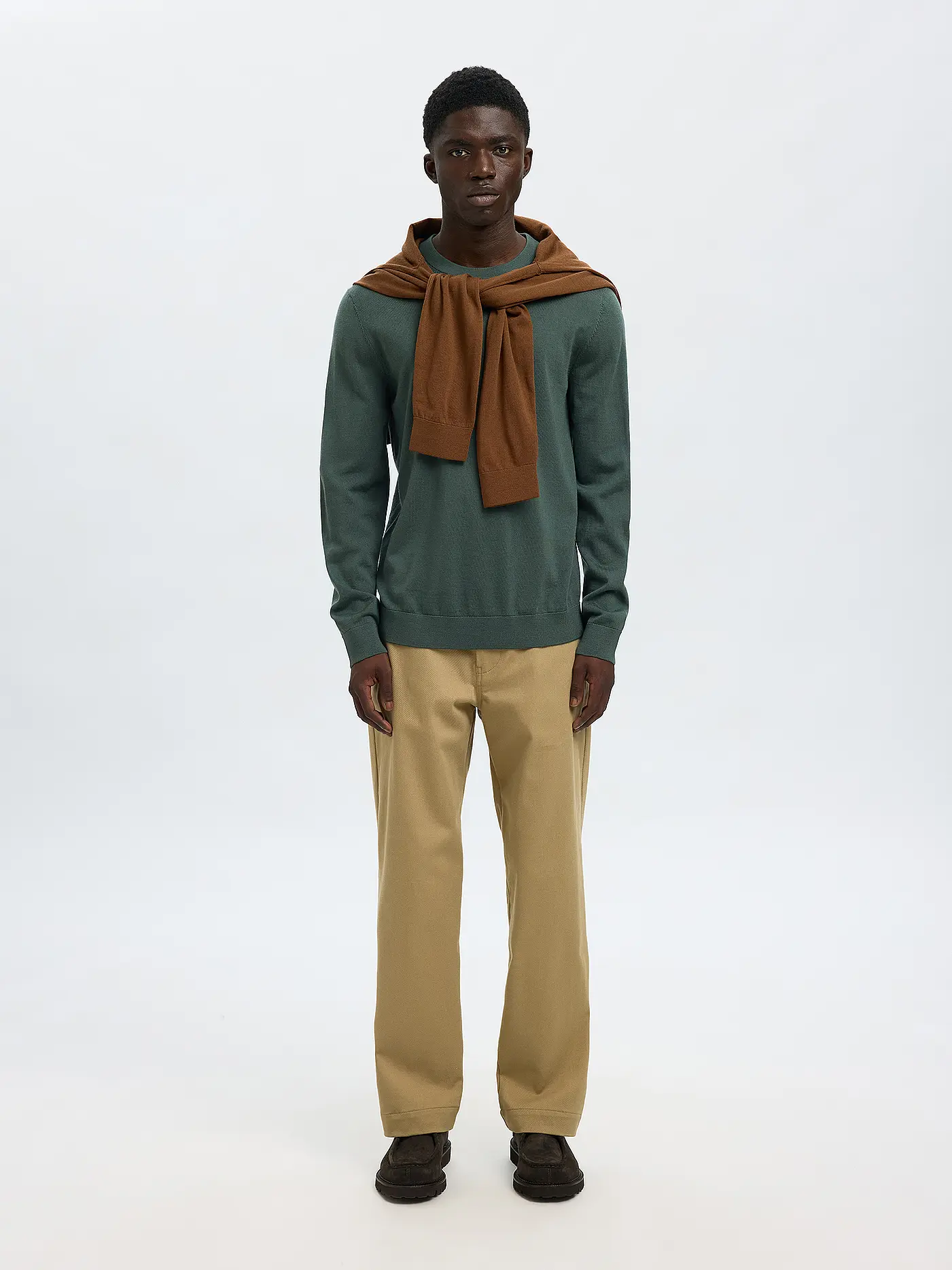 SELECTED | Pullover SLHTRAY  | dunkelgrün