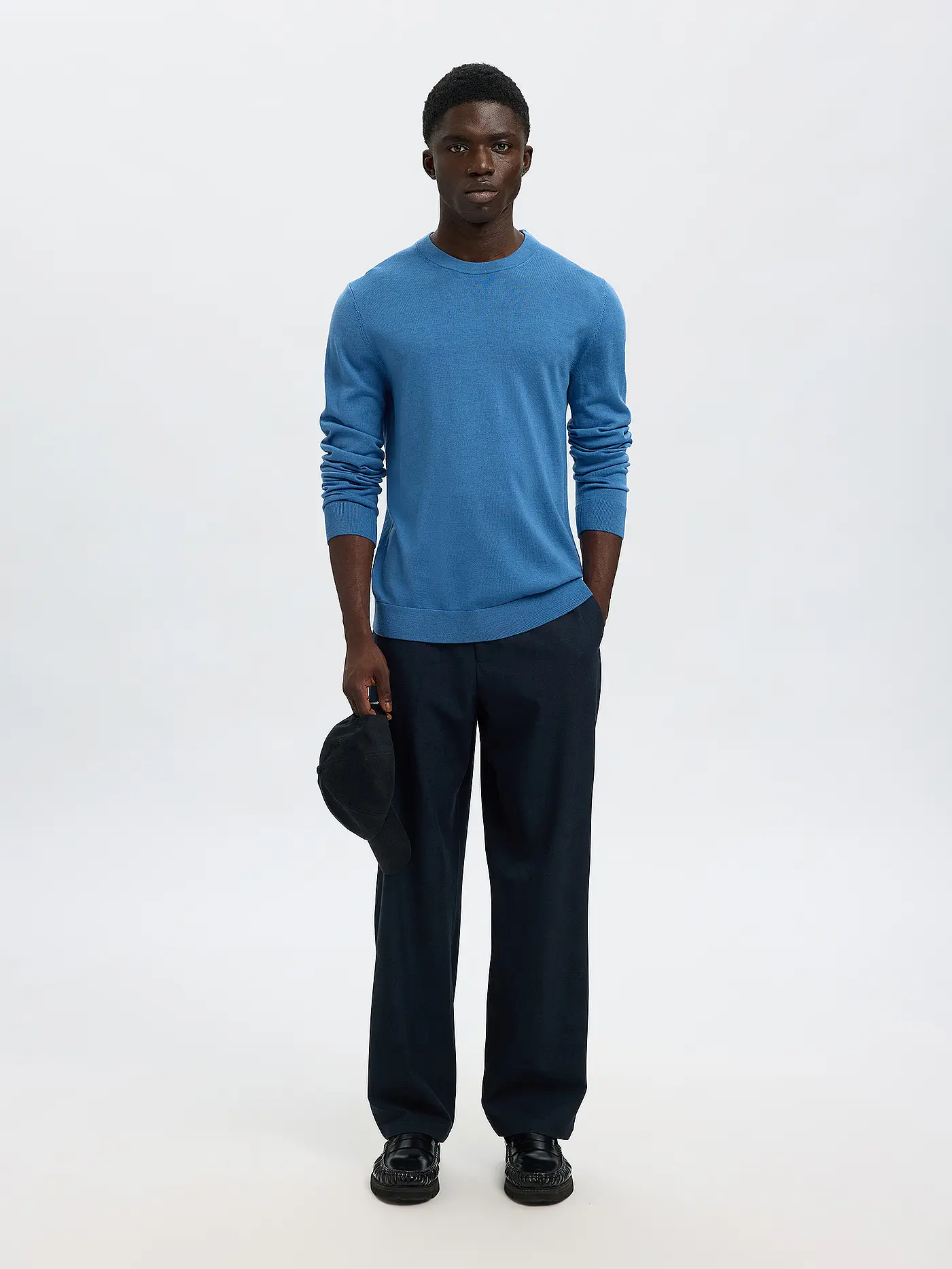 SELECTED | Pullover SLHTRAY  | blau