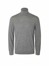 SELECTED | Rollkragenpullover SLHTRAY | grau