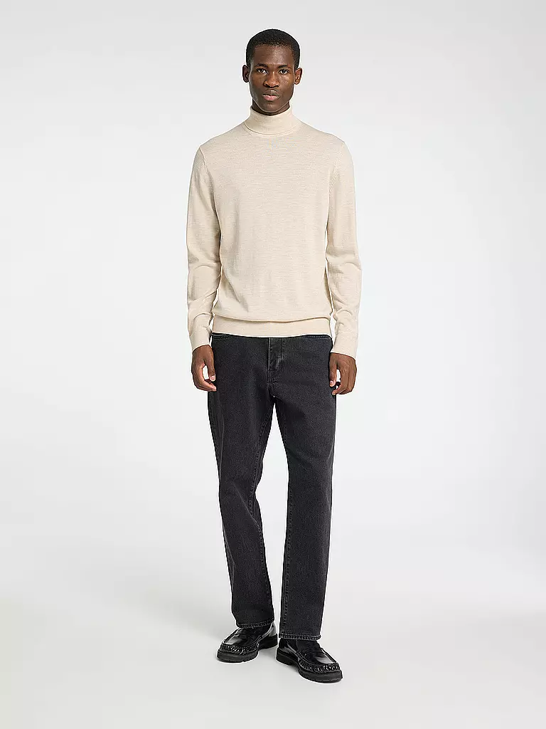 SELECTED | Rollkragenpullover SLHTRAY | creme