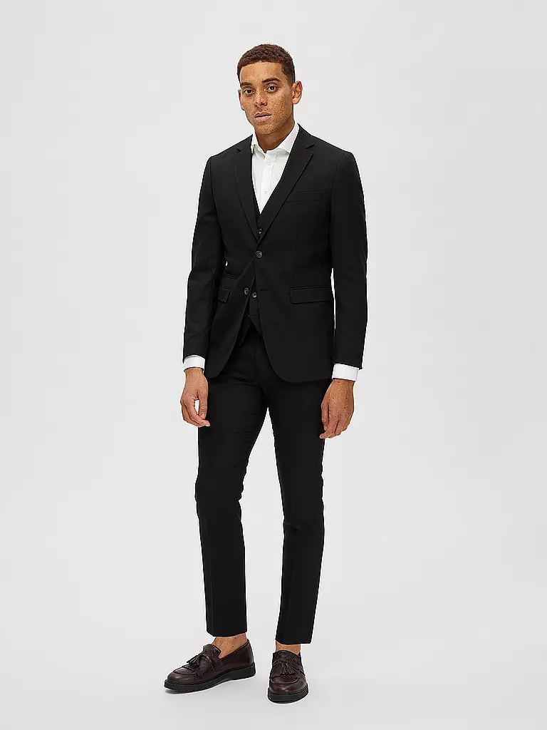 SELECTED | Sakko Slim Fit SLHSLIM-NEIL | schwarz