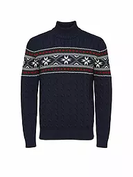 SELECTED | Stehkragenpullover SLHFLAKE  | blau