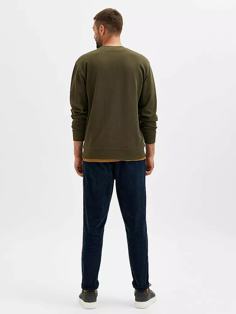 SELECTED | Sweater SLHALBERT  | olive