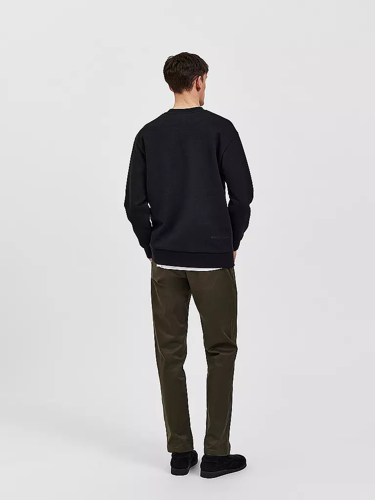 SELECTED | Sweater SLHRELAXHOFFMAN  | schwarz