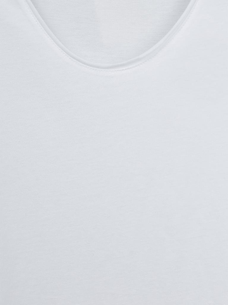 SELECTED | T-Shirt "SLHNEW MERCE" | weiß