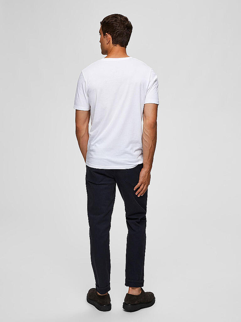 SELECTED | T-Shirt "SLHTHEPERFECT" | weiß