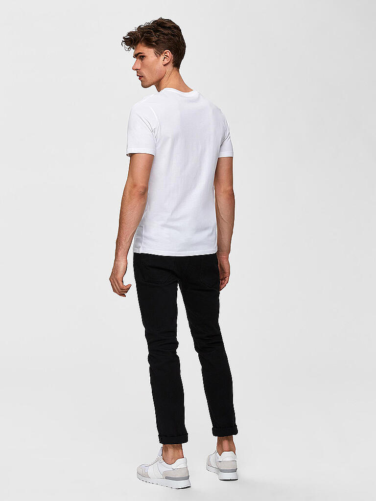 SELECTED | T-Shirt "SLHTHEPERFECT" | weiß