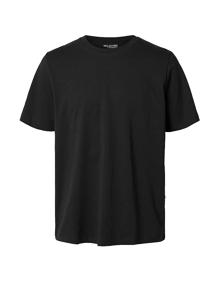 SELECTED | T-Shirt SELECTED | schwarz