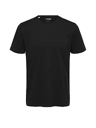 SELECTED | T-Shirt SLHASPEN | schwarz