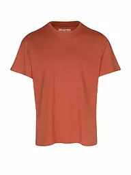 SELECTED | T-Shirt SLHASPEN | orange