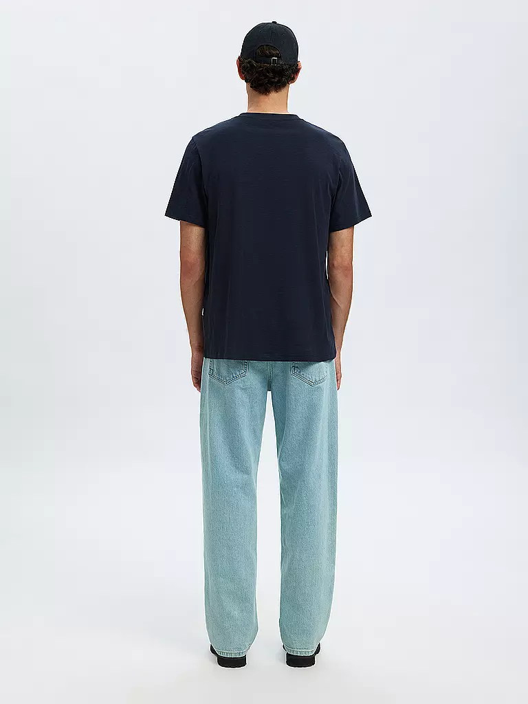 SELECTED | T-Shirt SLHASPEN | braun