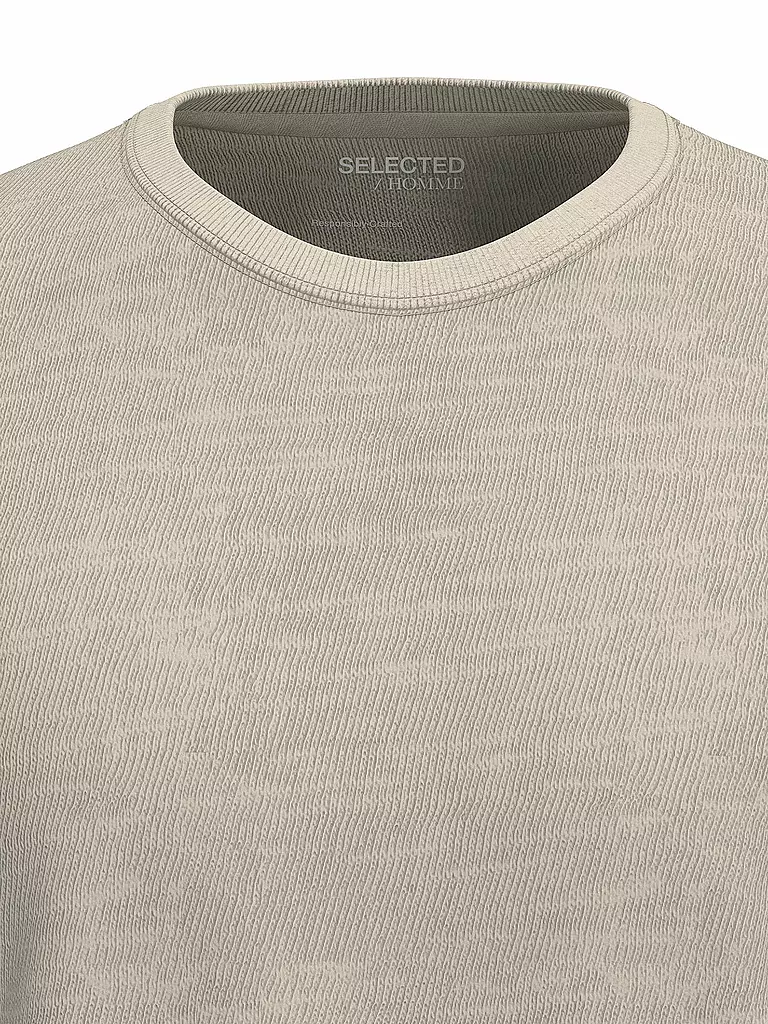 SELECTED | T-Shirt SLHASPEN | grün