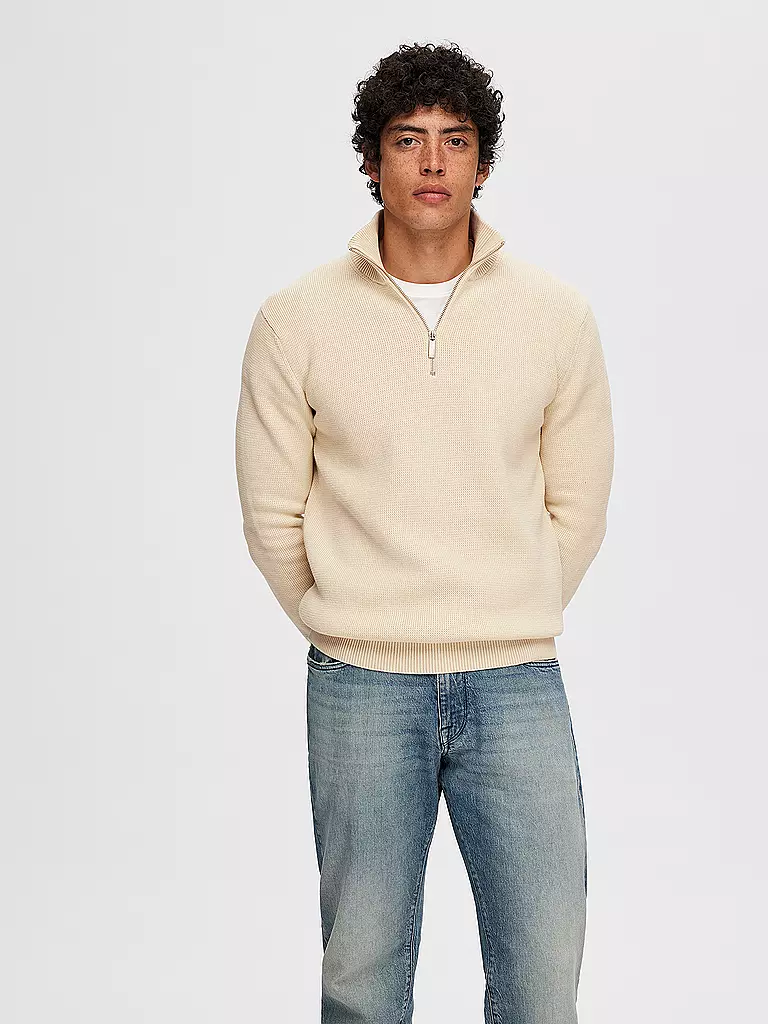 SELECTED | Troyer Pullover SLHDANE | beige