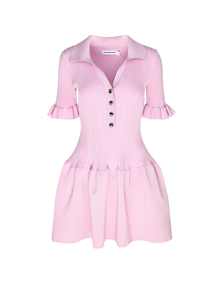 Minikleid rosa L damen