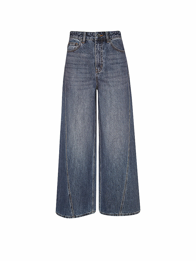 SELF-PORTRAIT Jeans Wide Leg blau | 30