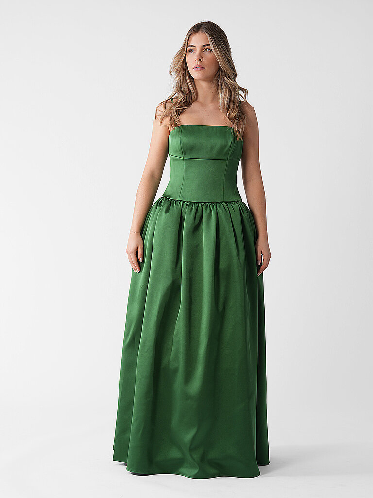 SELF-PORTRAIT Maxikleid grün | 34
