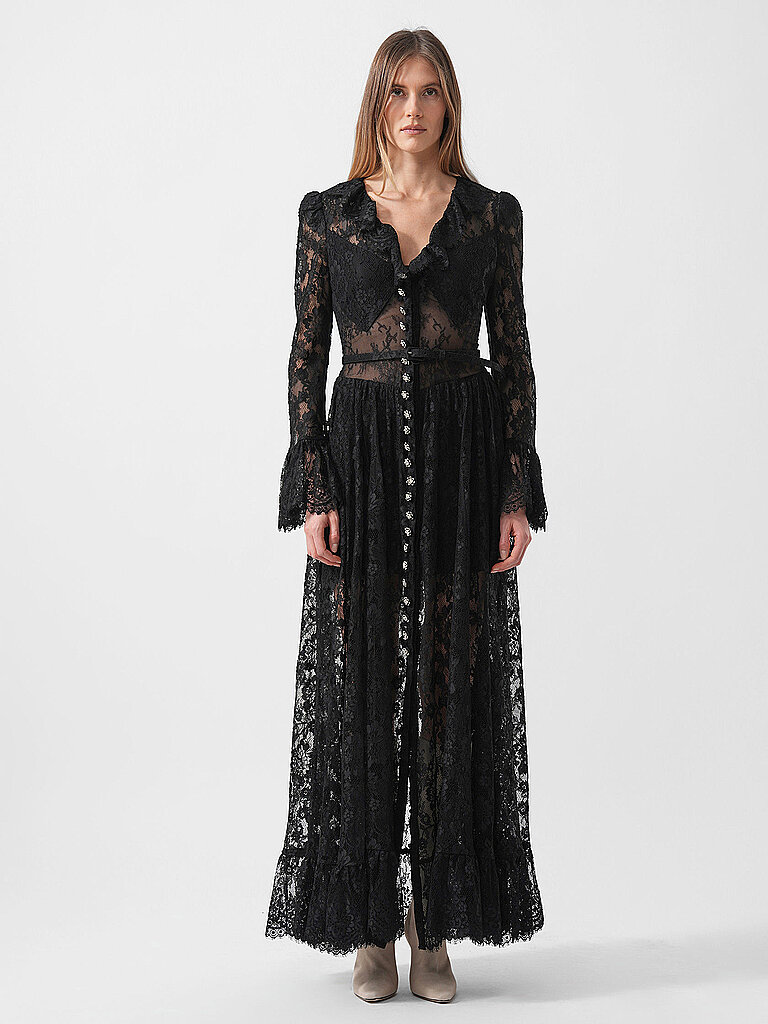 SELF-PORTRAIT Abendkleid  schwarz | 34