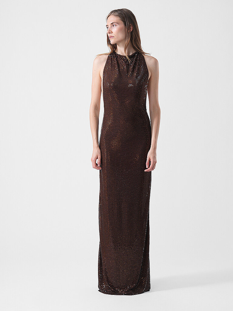 SELF-PORTRAIT Abendkleid  braun | 34