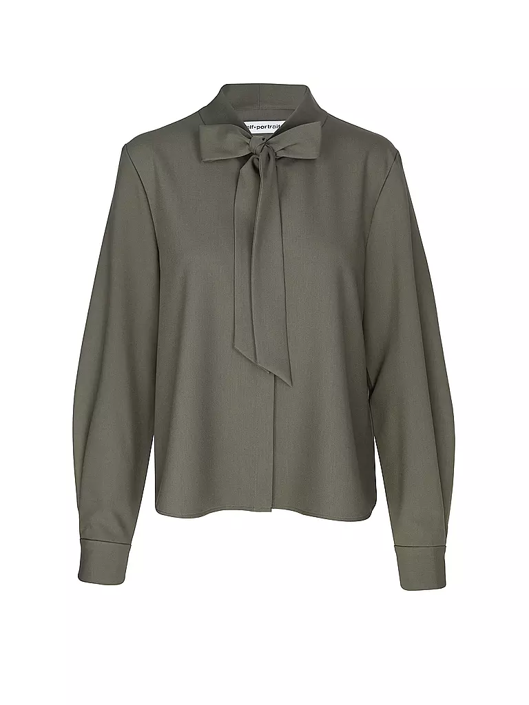 SELF-PORTRAIT | Bluse  | olive