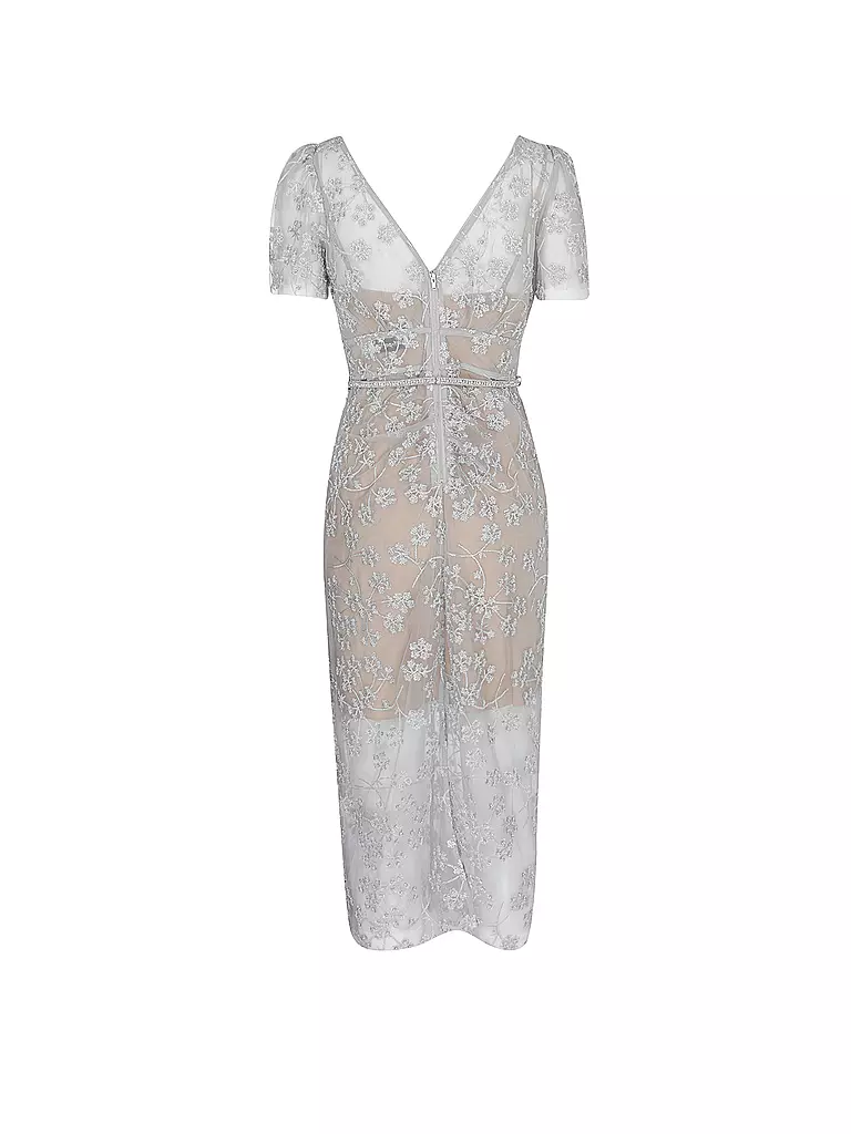 SELF-PORTRAIT | Cocktailkleid | silber