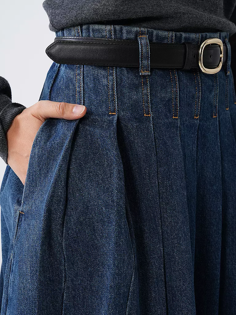 SELF-PORTRAIT | Jeansrock  | blau