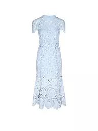 SELF-PORTRAIT | Midikleid  | hellblau