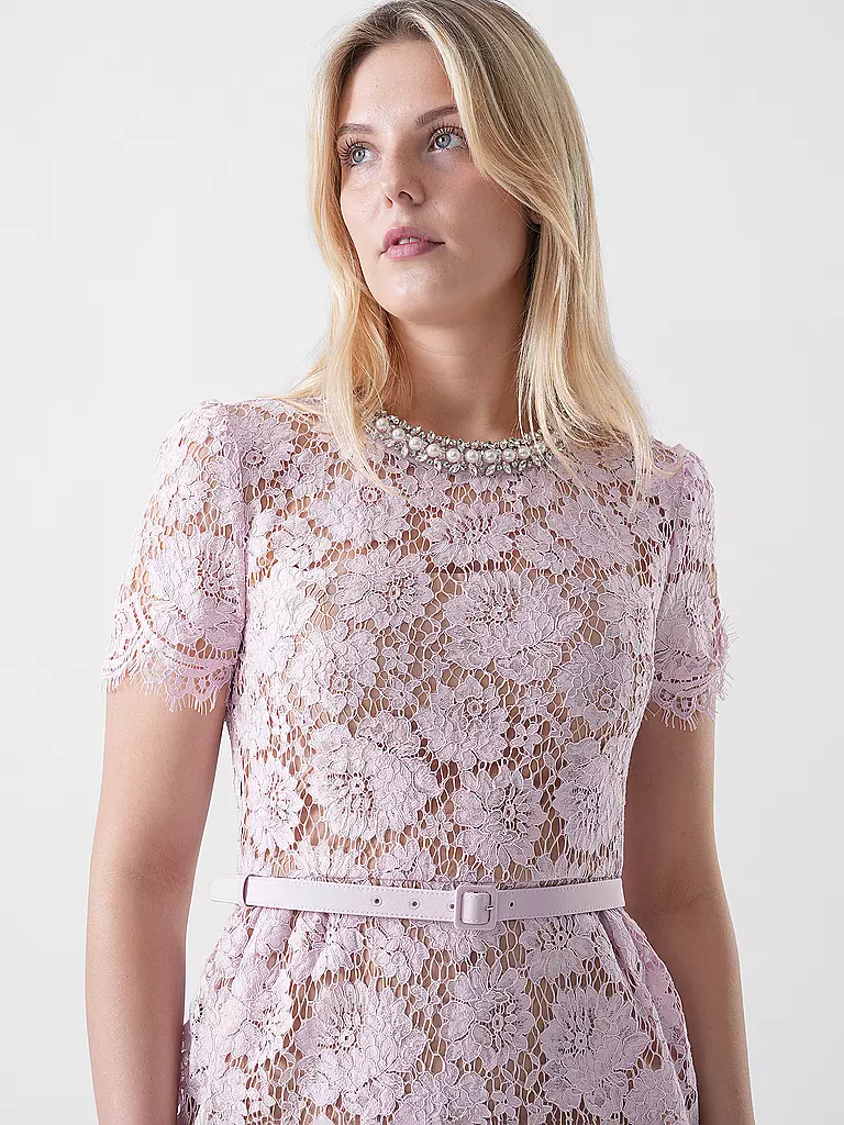 SELF-PORTRAIT | Midikleid  | rosa