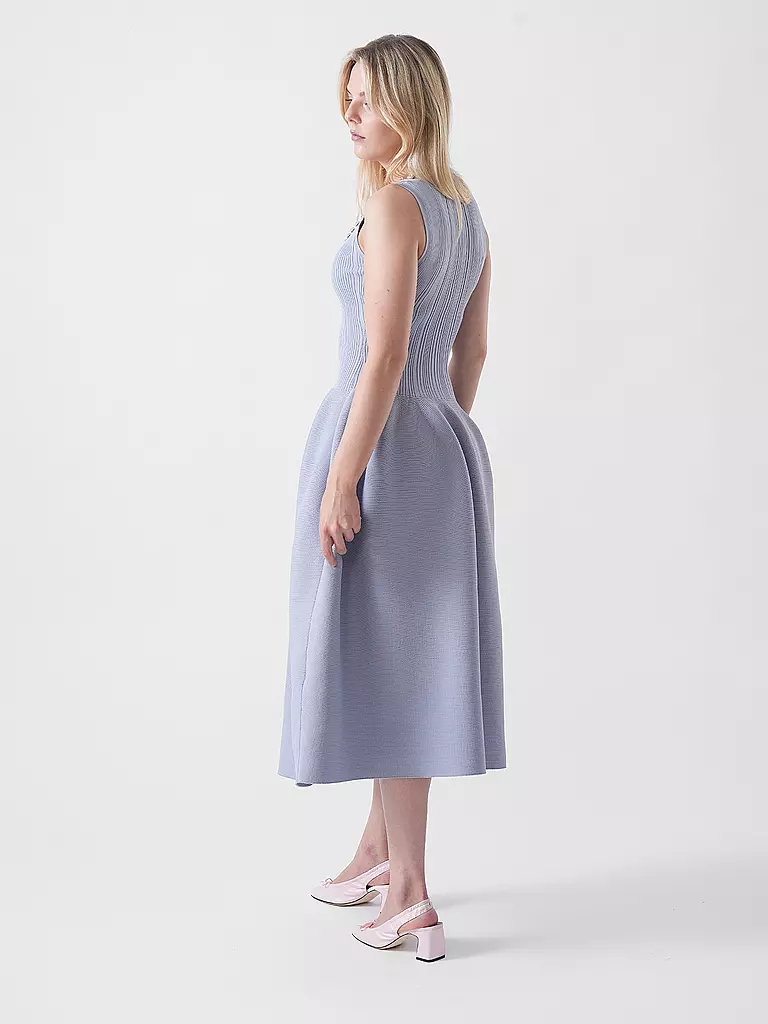 SELF-PORTRAIT | Midikleid  | hellblau