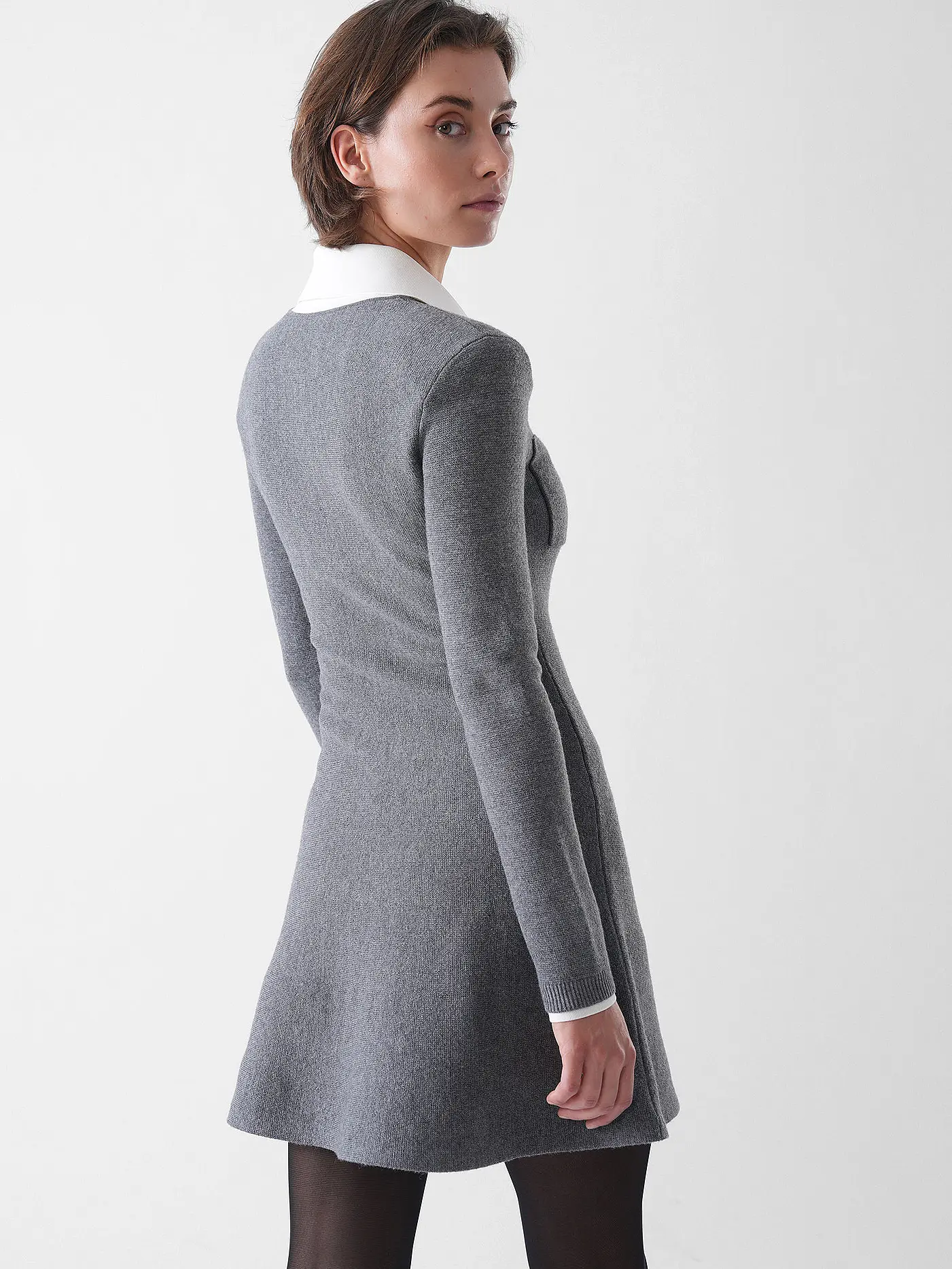 SELF-PORTRAIT | Minikleid  | grau