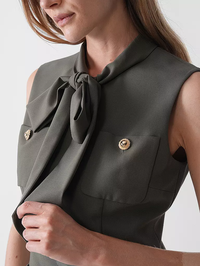 SELF-PORTRAIT | Minikleid  | olive