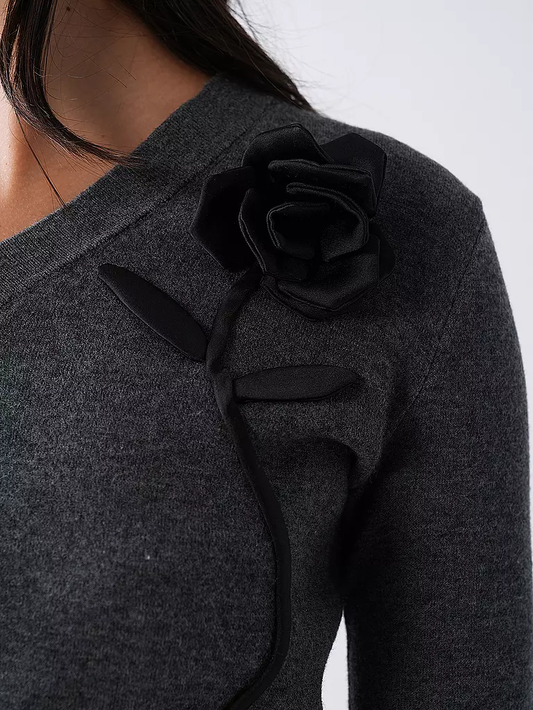 SELF-PORTRAIT | Pullover  | grau