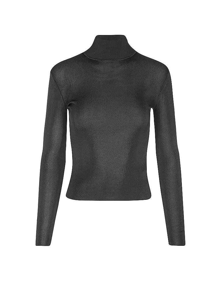SELF-PORTRAIT | Rollkragenpullover  | grau