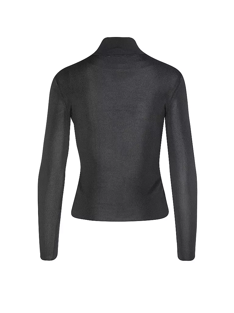 SELF-PORTRAIT | Rollkragenpullover  | grau