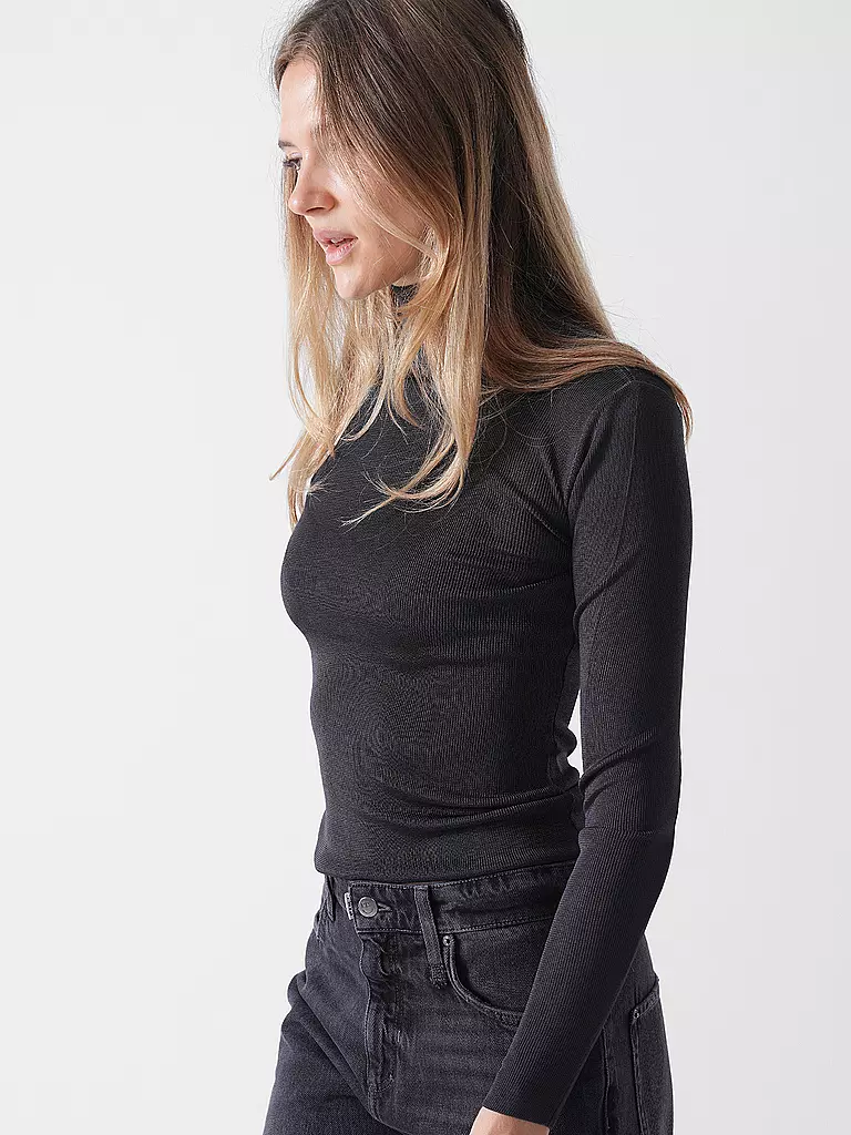 SELF-PORTRAIT | Rollkragenpullover  | grau