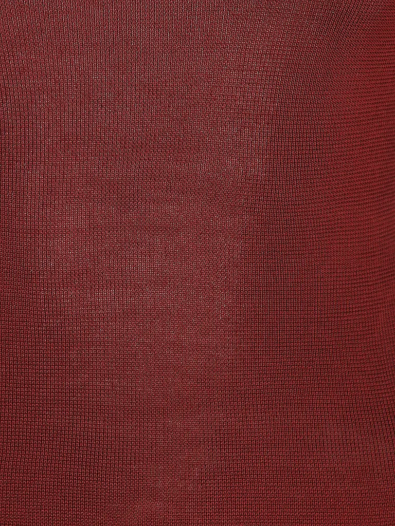 SELF-PORTRAIT | Rollkragenpullover  | dunkelrot