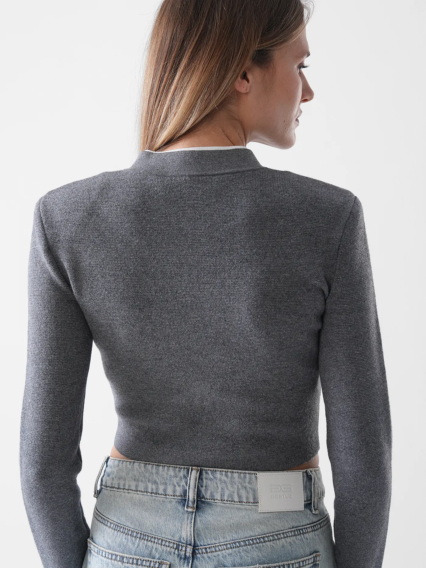 SELF-PORTRAIT | Strickjacke | grau