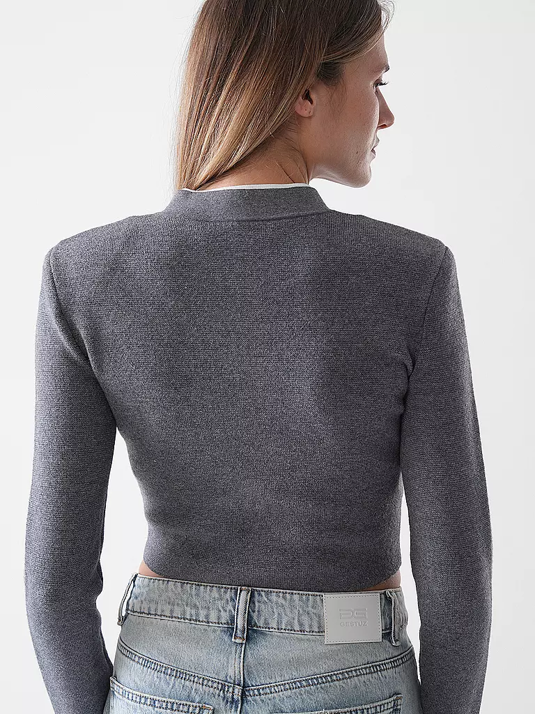 SELF-PORTRAIT | Strickjacke | grau