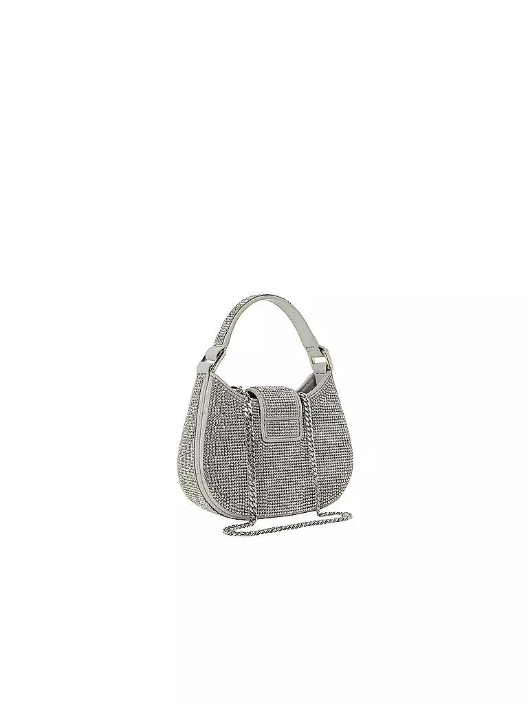 SELF-PORTRAIT | Tasche - Mini Bag  | silber