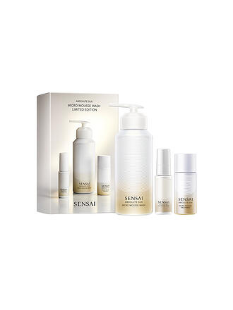 SENSAI | Geschenkset - Absolute Silk Micro Mousse Wash Limited Edition 180ml / 30ml / 20ml