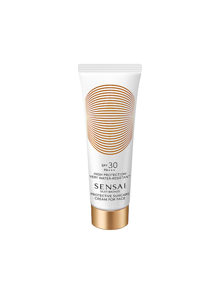 SENSAI Silky Bronze - Protective Suncare Cream For Face SPF 30 50ml