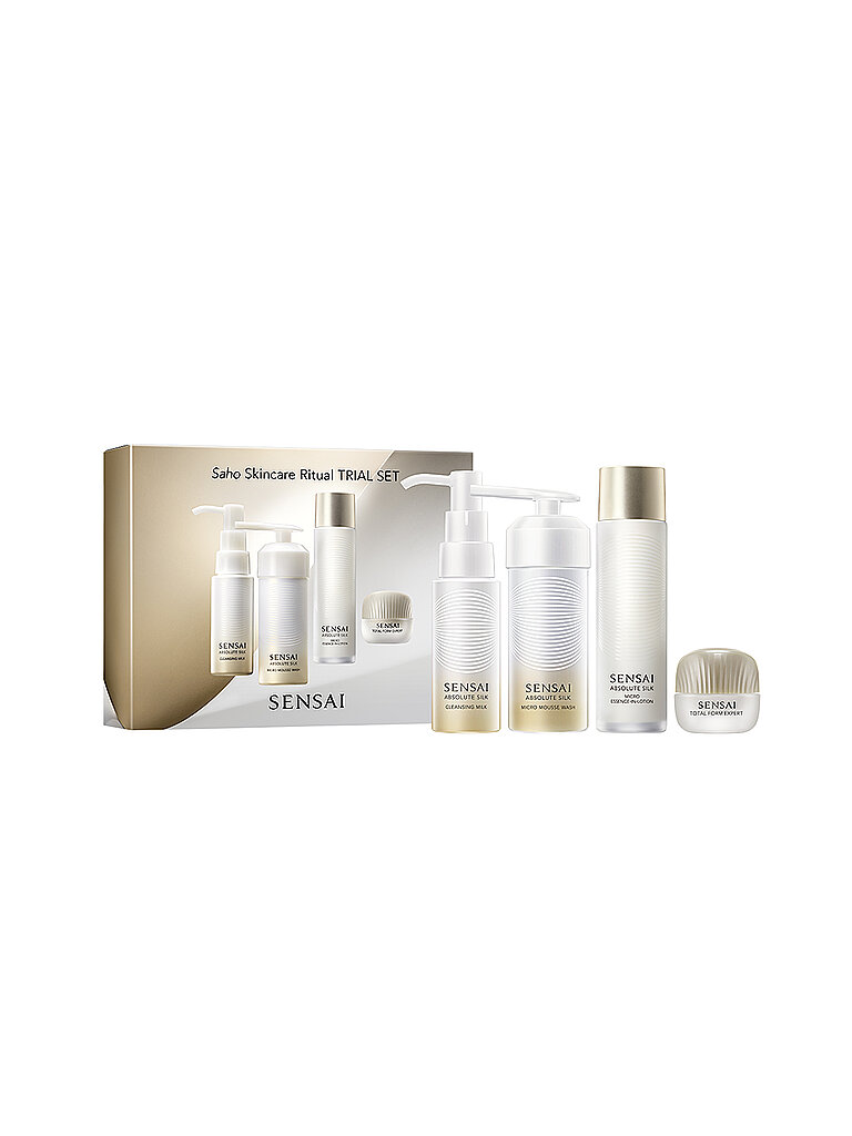 SENSAI Geschenkset - Saho Skincare Ritual Trial Set 60ml / 50ml / 30ml / 9ml