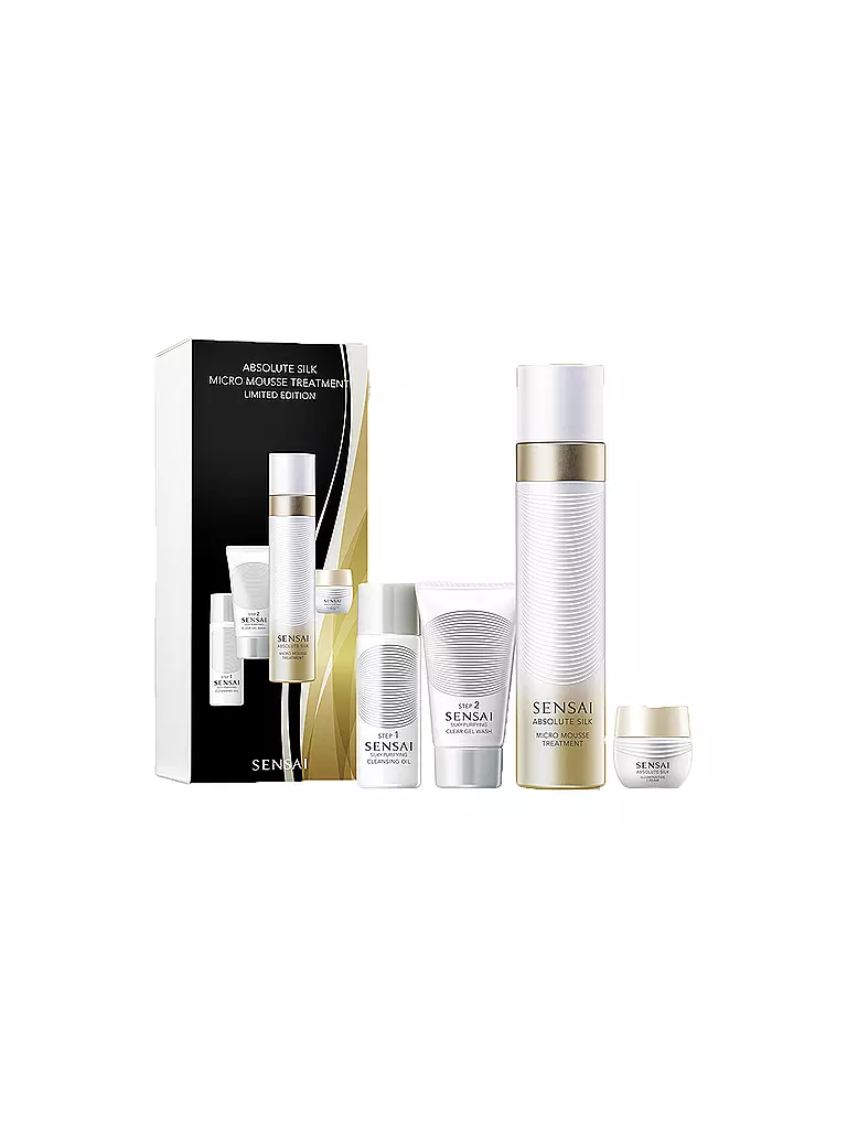 SENSAI | Geschenkset - ABSOLUTE SILK MICRO MOUSSE TREATMENT Set 90ml / 6ml / 2x30ml | keine Farbe