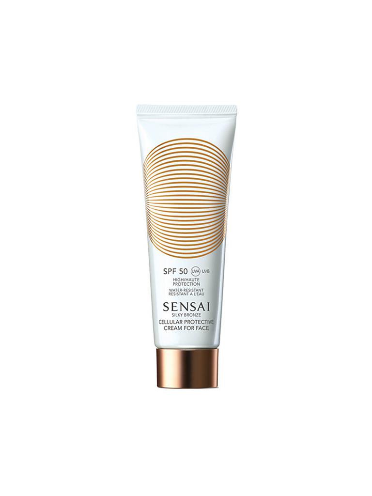 SENSAI | Silky Bronze - Cellular Protective Cream For Face SPF50 50ml | keine Farbe