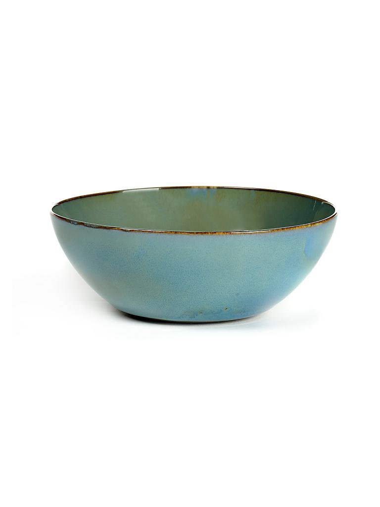 SERAX | Bowl XL "Terres de Rêves" 18,4cm (Smokey Blue) | blau