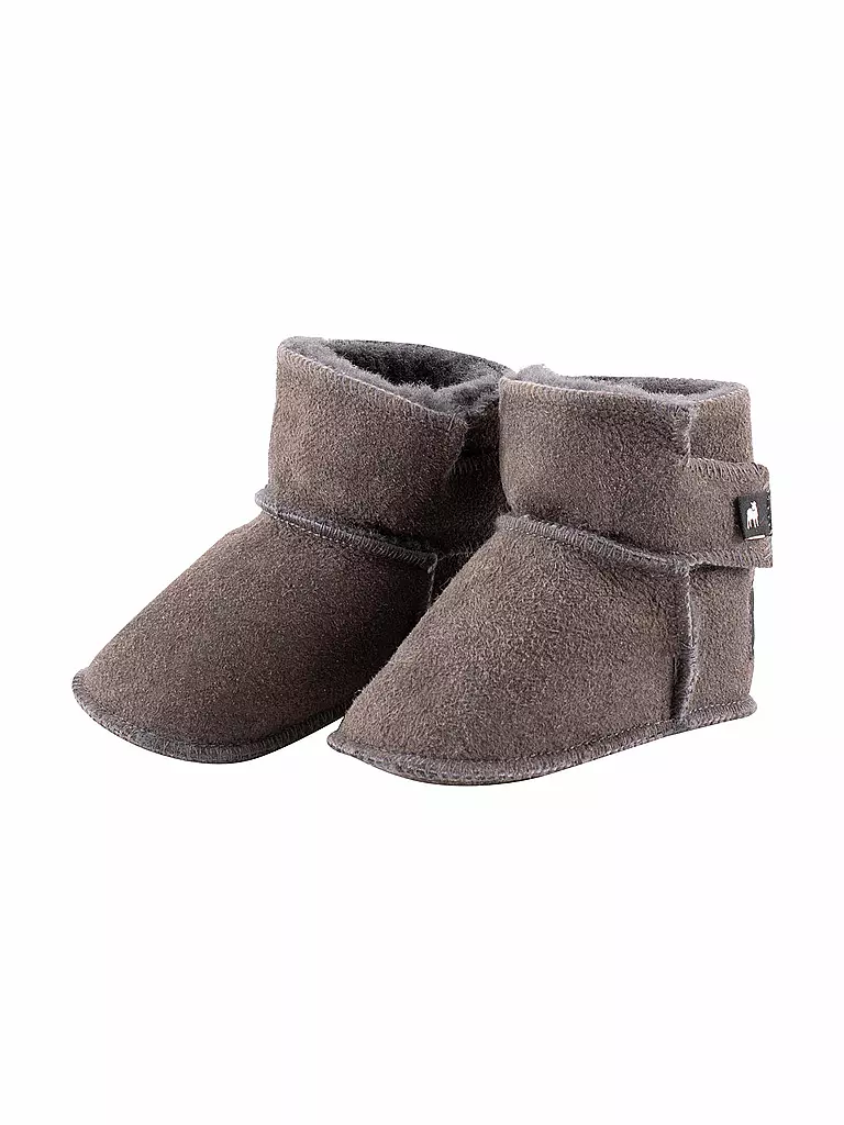 SHEPHERD OF SWEDEN | Baby Schaffellschuhe Borås | grau