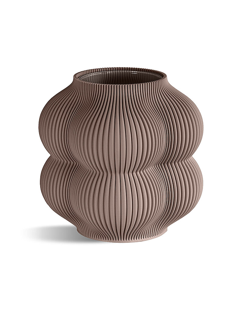 SHEYN Vase Little Peach Taupe  hellgrau baby