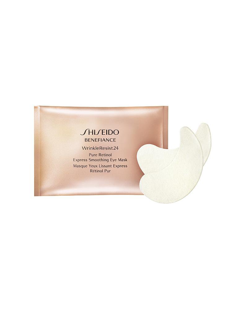 SHISEIDO | Benefiance WrinkleResist24 Pure Retinol Express Smoothing Eye Mask 12Stk. | 